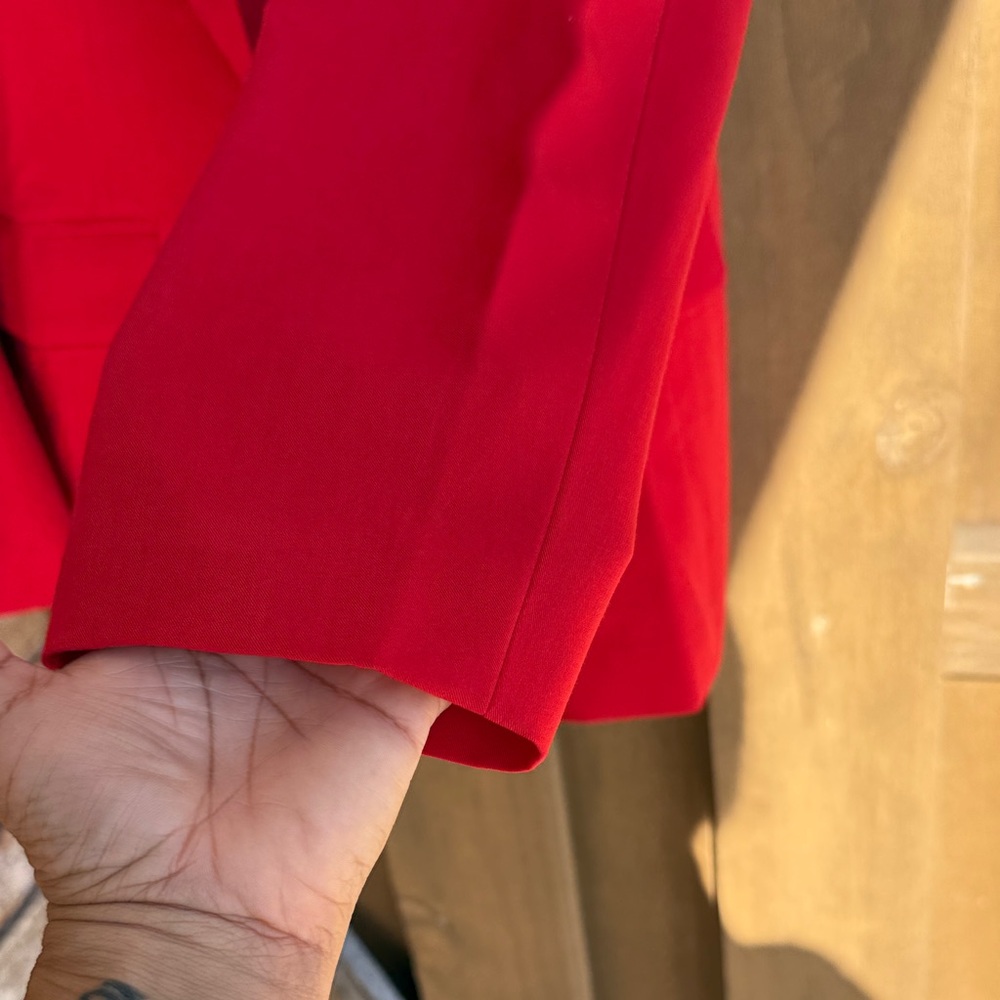 C. Wonder Classic Red Women's Blazer - Picture 4 of 6